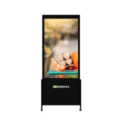 Mobilny wyświetlacz reklamowy AI